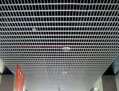 三角鋁格栅吊頂