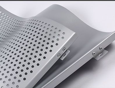 2.0mm沖孔弧形鋁單闆