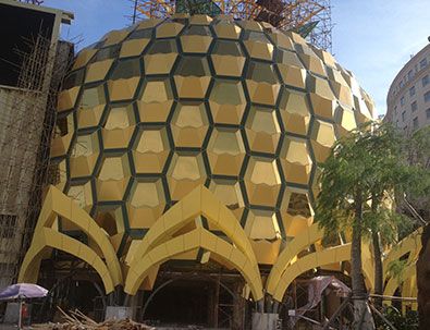 3.0mm室外造型幕牆鋁單闆