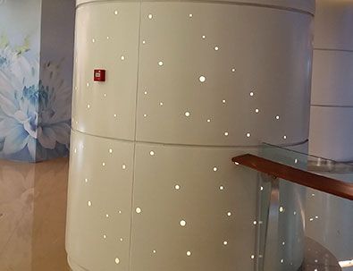 商場包柱鋁單闆