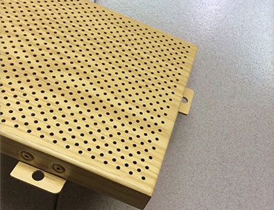 氟碳沖孔鋁單闆