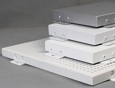 白色氟碳鋁單闆幕牆