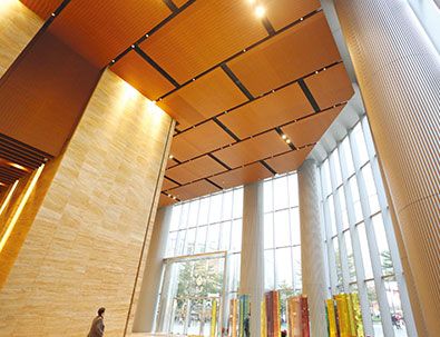 辦公樓大氣鋁單闆吊頂