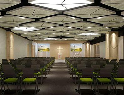 造型鋁單闆天花